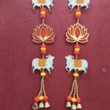 Red Lotus Cow Hanging