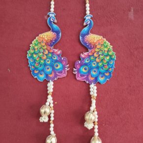 Peacock Hanging Pair