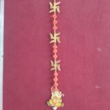 Swastik Ganesh Red Hanging
